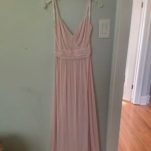 NWT David’s Bridal Petal Pink bridesmaid dress